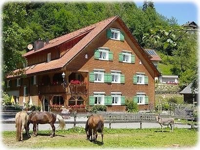 Hotel Gasthaus Schaefle Bürserberg Exterior foto